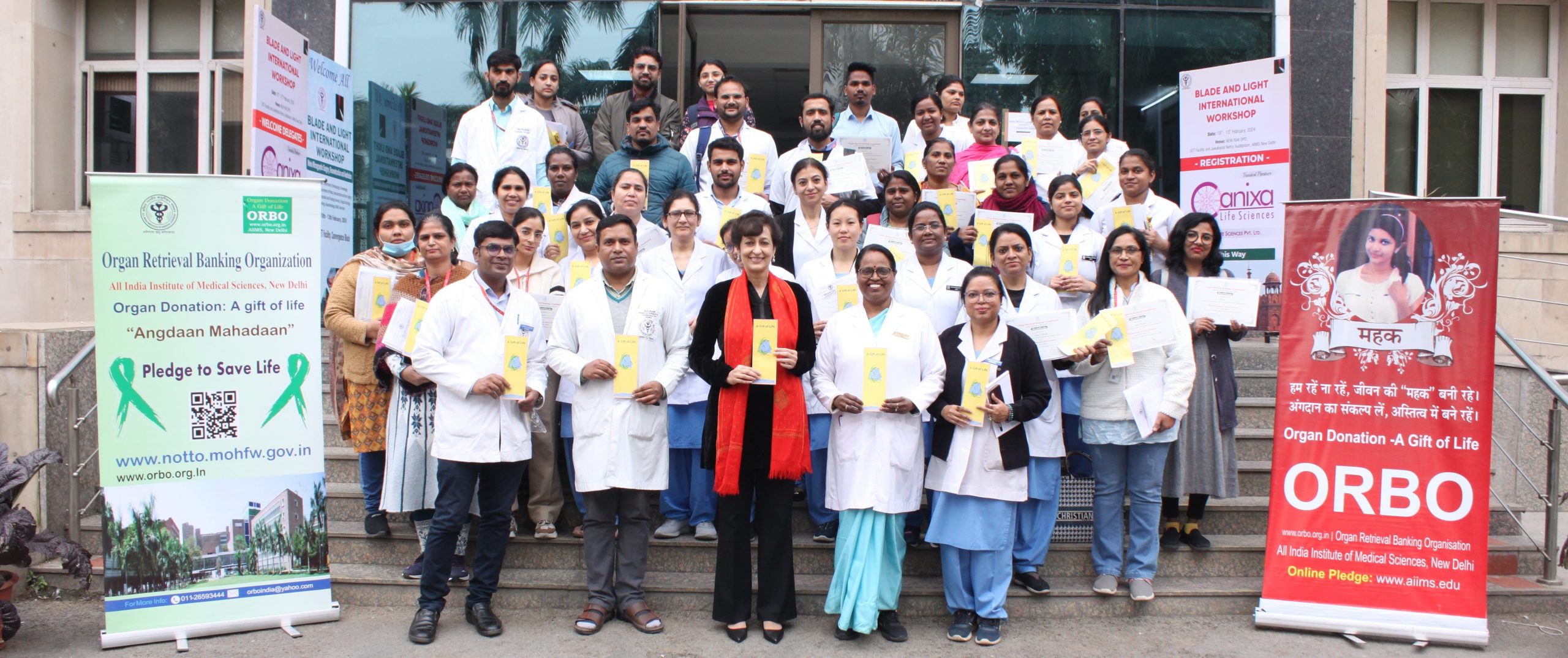 Organ Donation Training & Awareness Session for Critical Care Nurses at AIIMS